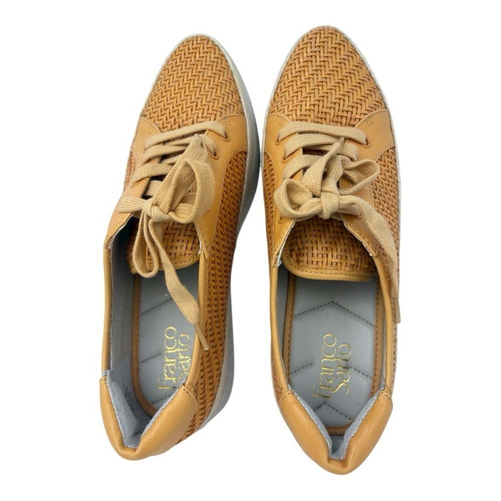 Franco Sarto Myria Platform Woven Sneakers – Size 9M - Picture 5 of 7